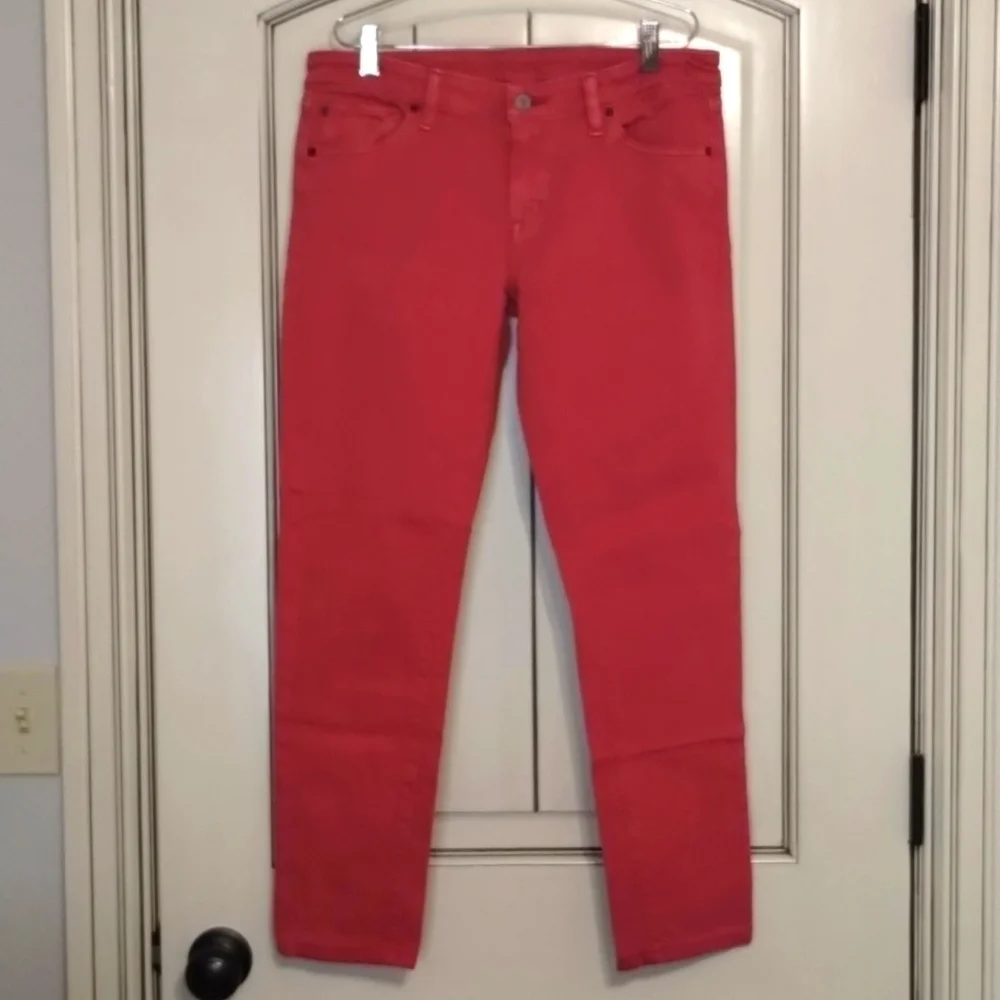 Ralph Lauren Denim & Supply jeans Red Skinny Size 30 32 Low to Mid Rise